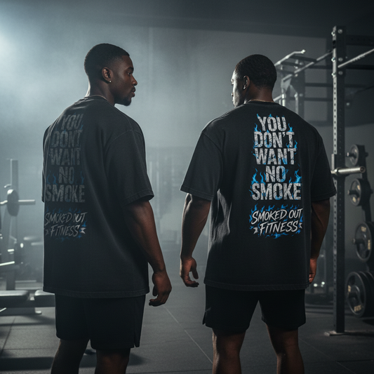 Smoked Out Fitness Enzyme Washed T-Shirt