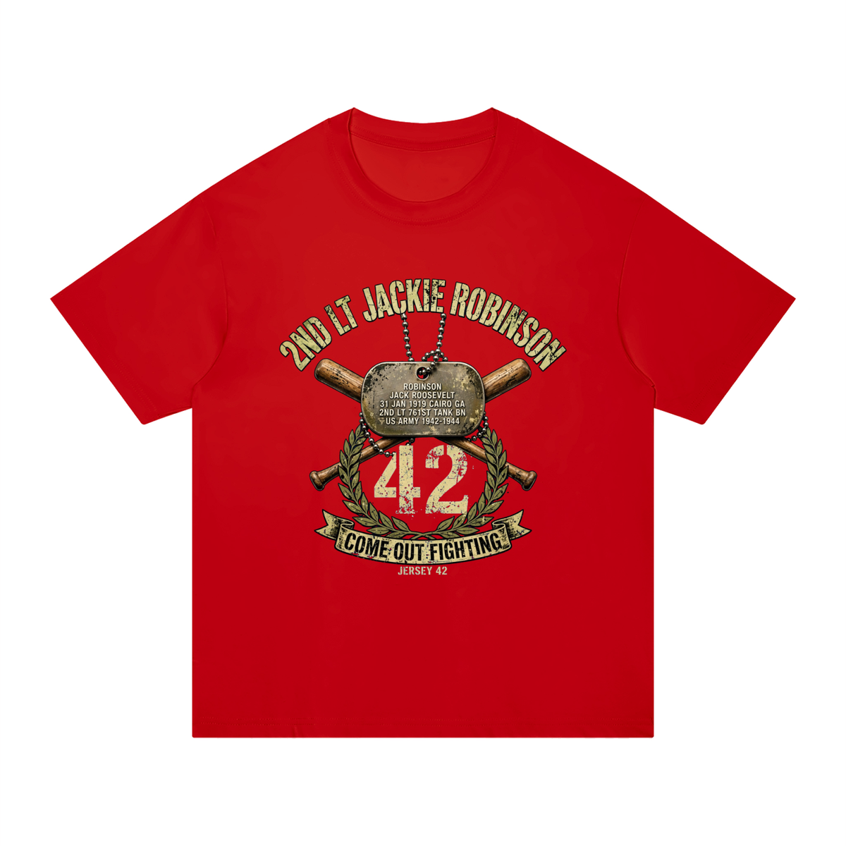 2nd LT Jackie Robinson T-Shirt