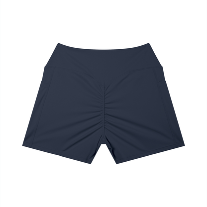 Smoked Out Fitness Women’s High Rise Pocket Yoga Shorts