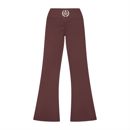 Smoked Out Fitness Women’s High Rise Flared Leggings