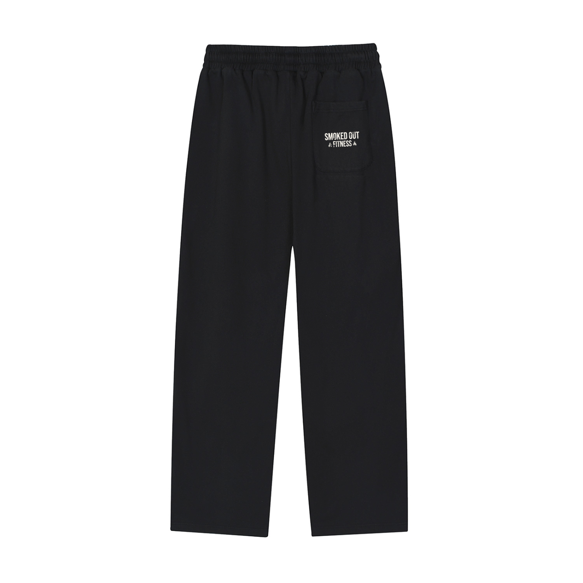 Smoked Out Fitness Reflection Striped Straight-Leg Sweatpants