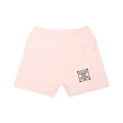 Smoked Out Fitness Women’s High Rise Pocket Yoga Shorts