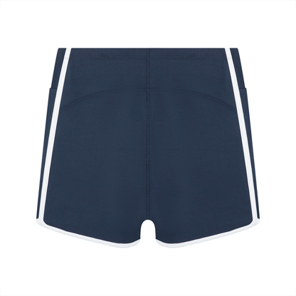 Smoked Out Fitness Women's High Waisted Ringer Yoga Shorts