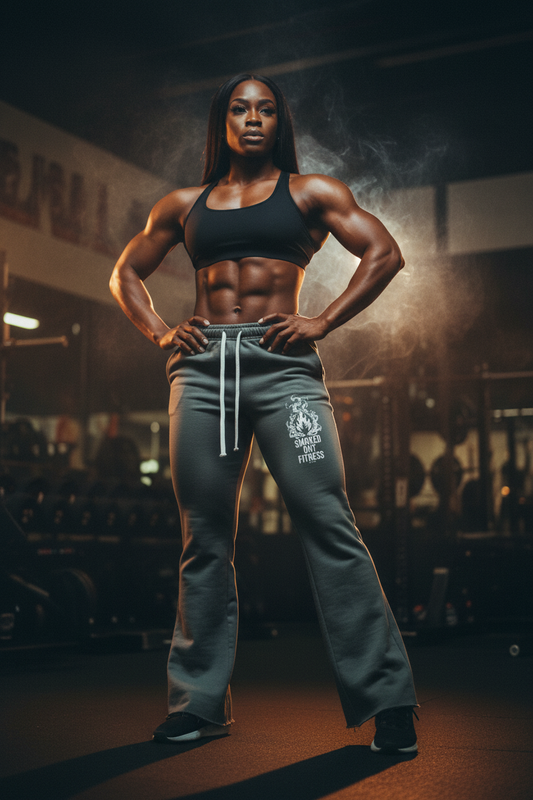 Smoked Out Fitness Flared Sweatpants