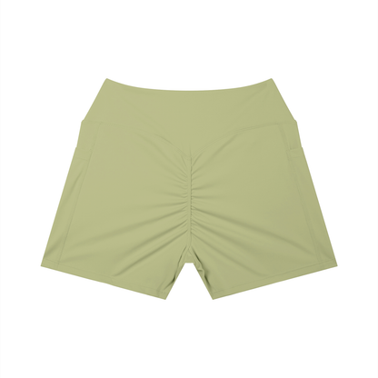 Smoked Out Fitness Women’s High Rise Pocket Yoga Shorts