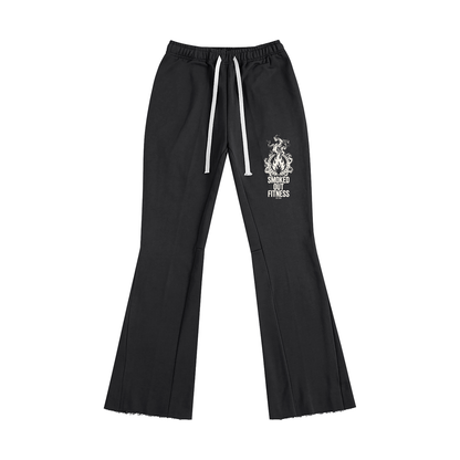 Smoked Out Fitness Flared Sweatpants