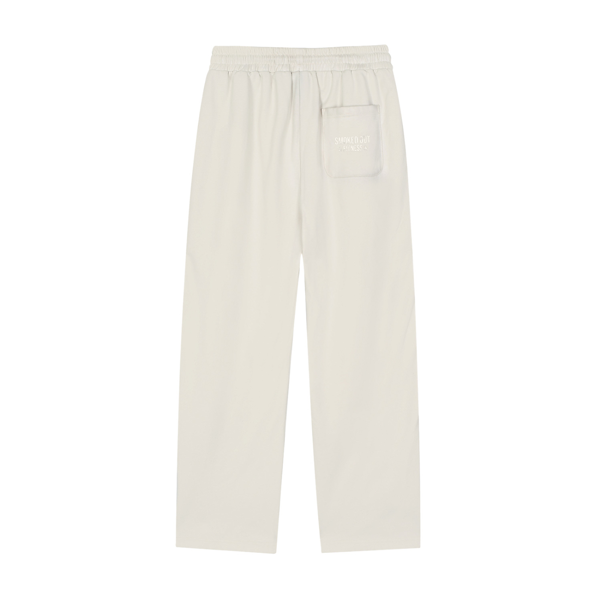 Smoked Out Fitness Reflection Striped Straight-Leg Sweatpants
