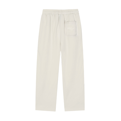 Smoked Out Fitness Reflection Striped Straight-Leg Sweatpants