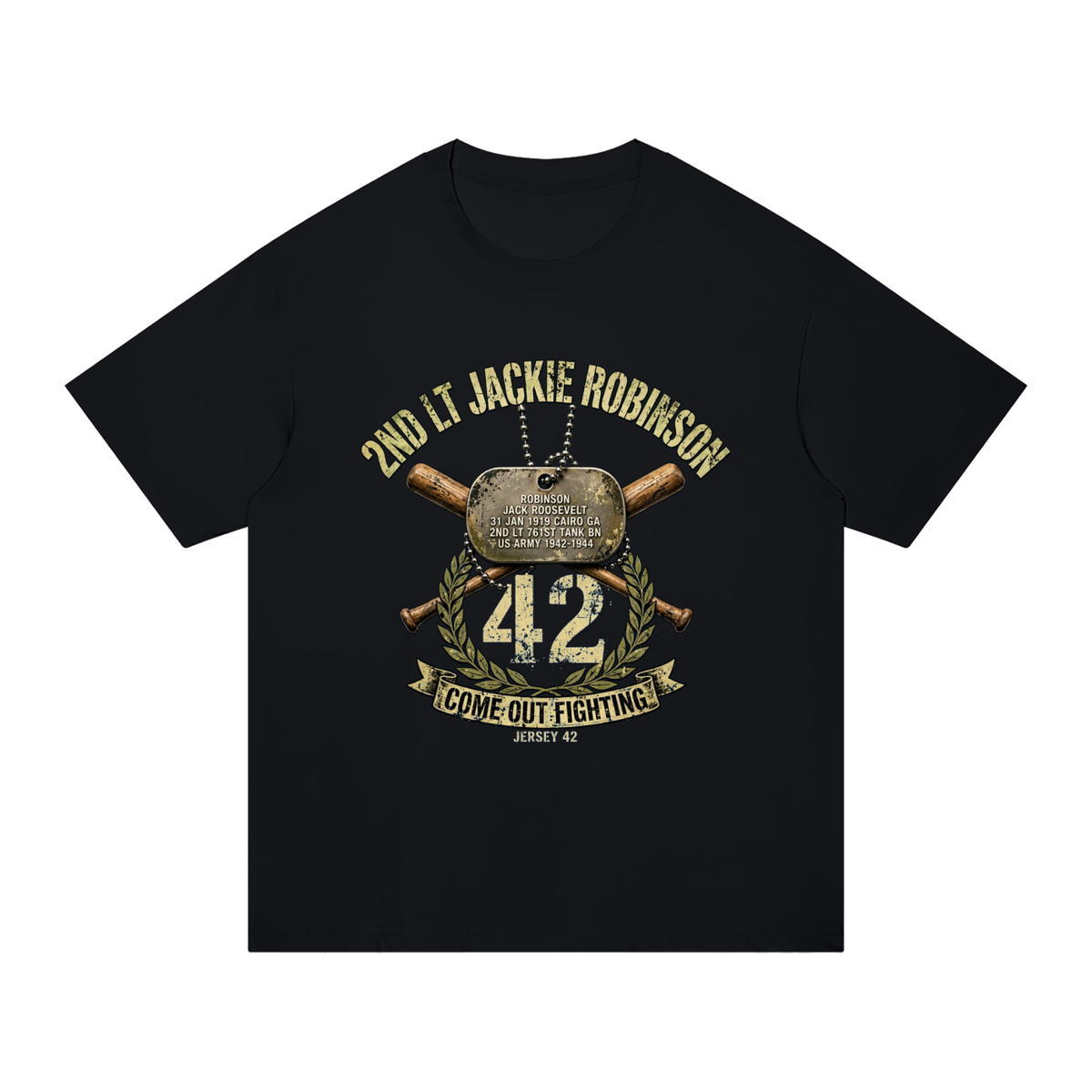2nd LT Jackie Robinson T-Shirt
