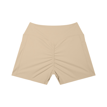 Smoked Out Fitness Women’s High Rise Pocket Yoga Shorts
