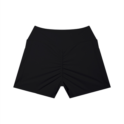 Smoked Out Fitness Women’s High Rise Pocket Yoga Shorts