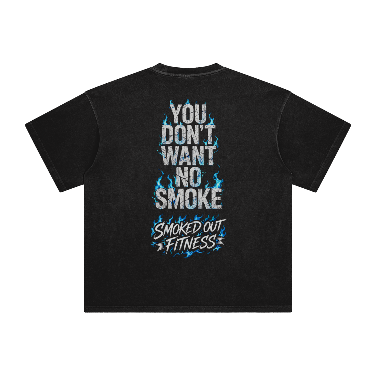 Smoked Out Fitness Enzyme Washed T-Shirt