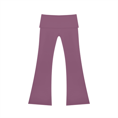 Smoked Out Fitness Women's High Rise Flared Yoga Pants