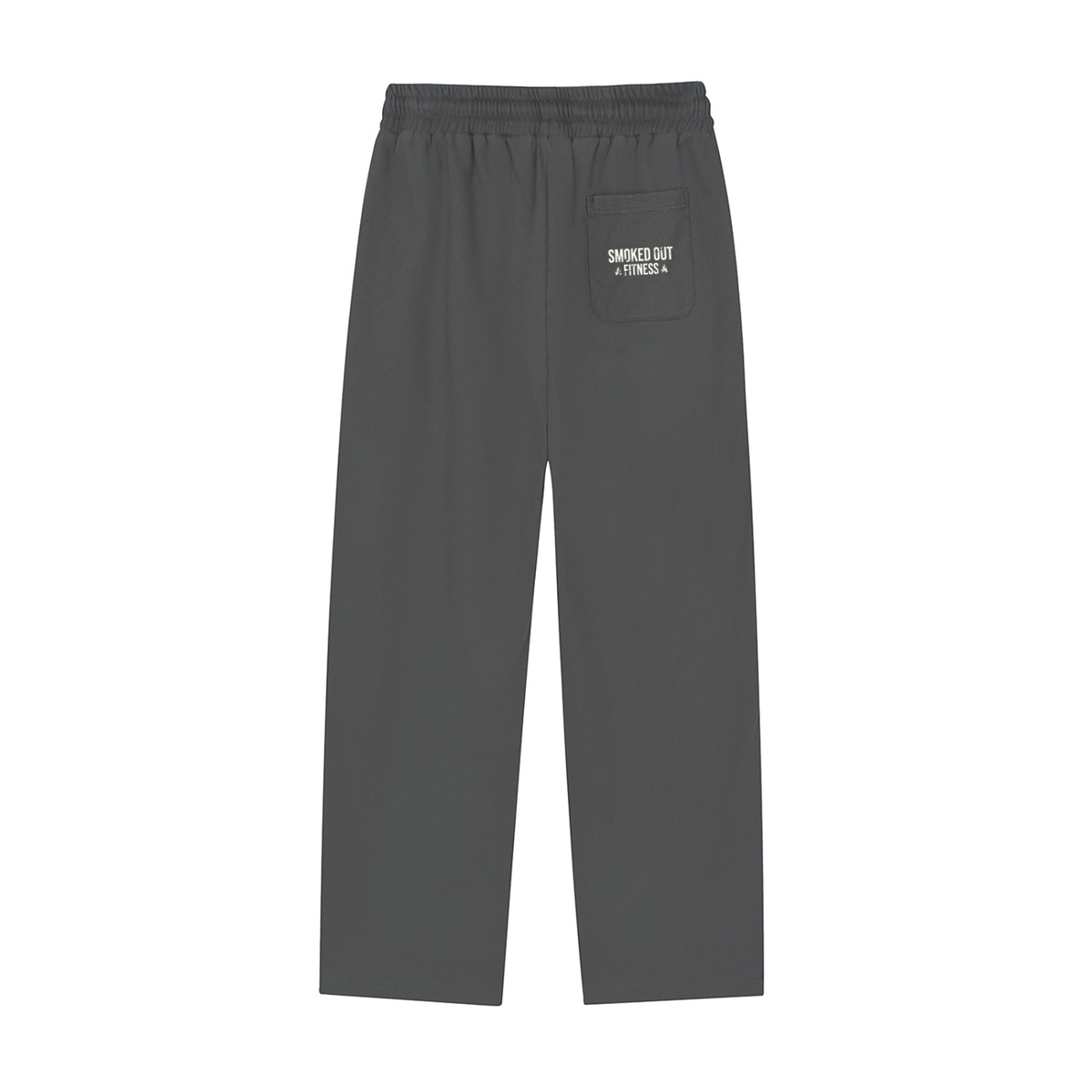 Smoked Out Fitness Reflection Striped Straight-Leg Sweatpants