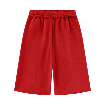 Smoked Out Fitness Unisex Raw Edge Fleece Shorts