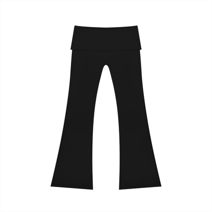 Smoked Out Fitness Women's High Rise Flared Yoga Pants